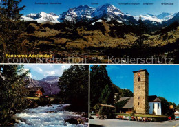 13797606 Adelboden BE Panorama Berner Oberland Engstlige Bach Kirche  - Altri & Non Classificati