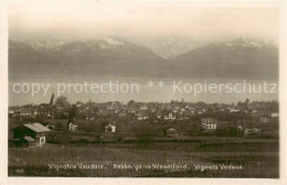 13796336 Vevey VD Vignoble Vaudois Rebberge Im Waadtland Genfer See Alpen Vevey  - Andere & Zonder Classificatie