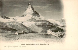 13796316 Zermatt VS Hôtel Du Riffelberg Et Le Mont Cervin Zermatt VS - Autres & Non Classés