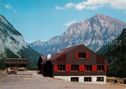 13796126 Bad Ragaz Ragatz SG Restaurant Gigerwald Im Calfeisental Mit Calanda  - Altri & Non Classificati