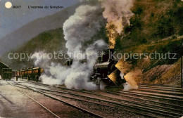 13795896 Simplon VS Express Du Simplon Dampflokomotive Simplon VS - Sonstige & Ohne Zuordnung