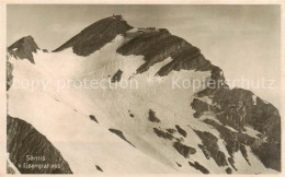 13795626 Saentis 2504m AR Vom Lisengrat Aus Gesehen Appenzeller Alpen  - Autres & Non Classés