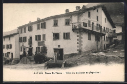 AK Bourg St-Pierre, Hotel Du Dejeuner De Napoleon I.  - Otros & Sin Clasificación