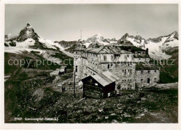 13795336 Gornergrat Zermatt VS Mit Gornergrathotel Und Matterhorn  - Autres & Non Classés