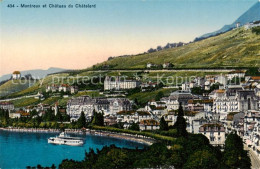 13794796 Montreux  VD Et Chateau Du Chatelard  - Andere & Zonder Classificatie