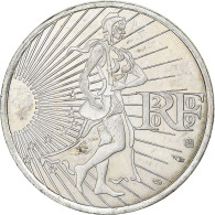 France, 10 Euro, Semeuse, 2009, Argent, SPL - Frankreich