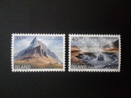 ISLAND MI-NR. 704-705 POSTFRISCH(MINT) LANDSCHAFTEN(I) 1989 - Ongebruikt