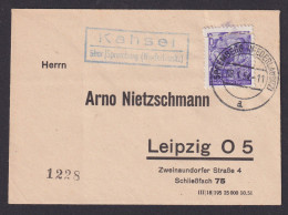 Kahsel über Spremberg Nieder Lausitz Brandenburg DDR Brief Landpoststempel - Brieven En Documenten