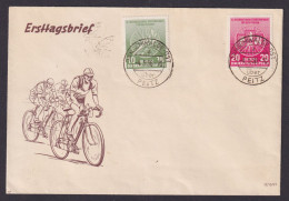 Jänschwalde über Peitz Brandenburg DDR Erstagsbrief Landpoststempel Ungelaufen - Covers & Documents