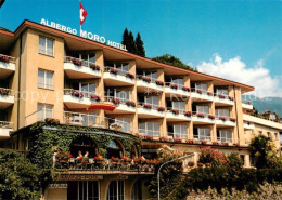 13789816 Ascona Lago Maggiore TI Albergo Moro Aussenansicht  - Altri & Non Classificati