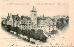 13789256 Zuerich ZH Schweizerisches Landesmuseum Aussenansicht Zuerich ZH - Autres & Non Classés