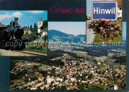 13786376 Hinwil Fliegeraufnahme Alte Lok Hinwil - Sonstige & Ohne Zuordnung