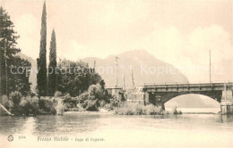 13783506 Melide Lago Di Lugano Bruecke Melide Lago Di Lugano - Autres & Non Classés