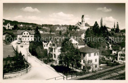 13770306 Maennedorf ZH Ortsansicht Mit Kirche  - Autres & Non Classés