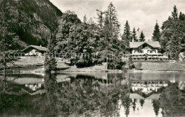 13757996 Blausee-Mitholz BE Seepartie Hotel  - Otros & Sin Clasificación