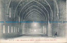 R038855 Monasterio De Poblet. Dormitorio De Novicios. A. T. V. No 462. B. Hopkin - Welt