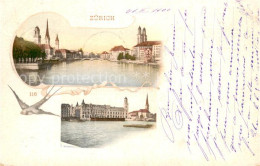 13757396 Zuerich ZH Panorama Zuerich ZH - Other & Unclassified