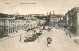 13756736 Zuerich ZH Bahnhofplatz Und Polytechnikum Zuerich ZH - Autres & Non Classés