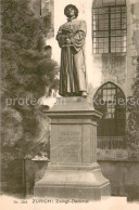 13756696 Zuerich ZH Zwingli Denkmal Zuerich ZH - Autres & Non Classés