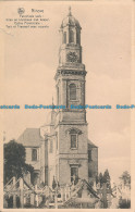 R038244 Ninove. Eglise Paroissiale. Tour Et Transept Avec Coupole. Huis Avoux. N - World