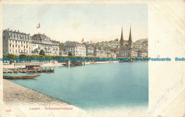 R037625 Luzern. Schweizerhofquai. B. Hopkins - World