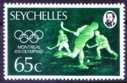 Seychelles 1976 MNH, Field Hockey Summer Olympic Games Montreal, Sports - Rasenhockey