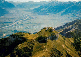 13744756 Bruelisau IR Fliegeraufnahme Hoher Kasten Rheintalblick Mit Falknis Cal - Altri & Non Classificati