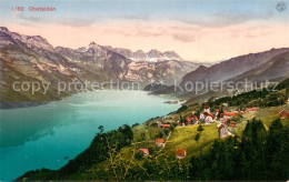 13737316 Obstalden Panorama Mit Walensee Obstalden - Sonstige & Ohne Zuordnung