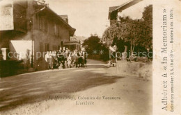 13736526 Lausanne VD Colonies De Vacances L'arrivee Lausanne VD - Autres & Non Classés