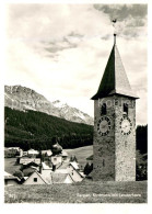 13736046 Parpan GR Kirchturm Mit Lenzerhorn  - Andere & Zonder Classificatie