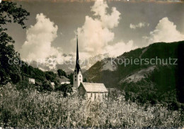 13736036 Seewis GR Panorama Mit Kirche  - Andere & Zonder Classificatie