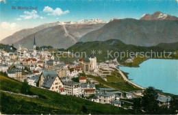 13735766 St Moritz Dorf GR Panorama St Moritz Dorf GR - Sonstige & Ohne Zuordnung