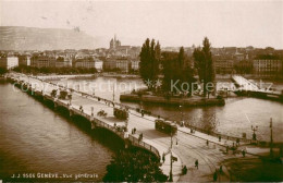 13733396 Geneve GE Teilansicht Strassenbahnen Bruecke Geneve GE - Sonstige & Ohne Zuordnung