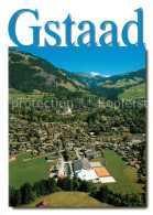 13732166 Gstaad BE Fliegeraufnahme Berner Oberland  - Autres & Non Classés