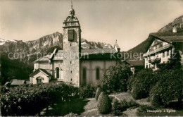 13728306 Champery Eglise Champery - Autres & Non Classés