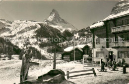 13727546 Winkelmatten Restaurant Sonnenblick Mit Matterhorn Winkelmatten - Autres & Non Classés