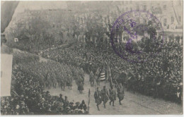 BRUXELLES, Le 22 Novembre 1918 Entée Du Roi Et Des Troupes Alliées... - Fêtes, événements