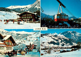 13727306 Lenk Simmental Hotel Skipiste Seilbahn Panorama Lenk Simmental - Altri & Non Classificati