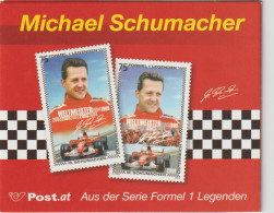 Austria 2006 Michael Schumacher Booklet MNH/**. Postal Weight 0,04 Kg. Please Read Sales Conditions Under Image Of Lot ( - Cars