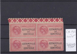 CONNAISSEMENTS ,,,,,,,,,,,,,,,,,,,,,type 1892 ,, 5 Exemplaires - Zegels