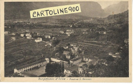 Piemonte-torino-s.germano Frazione Di Borgofranco D'ivrea Veduta Panoramica Della Frazione Anni 30 (f.picc./v.retro) - Sonstige & Ohne Zuordnung