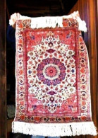 * Petit Tapis En Pure Soie Naturelle - Alfombras & Tapiceria