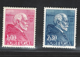 Portugal Stamps 1957 "Prof Gomes Teixeira" Condition MH #753-754 - Nuevos