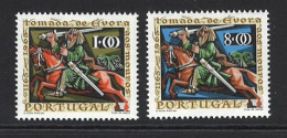Portugal Stamps 1966 "Conquest Of Evora" Condition MHH #977-978 - Ungebraucht