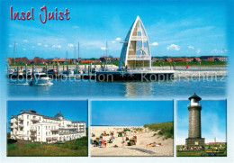 73247038 Insel Juist Kurhaus Wasserturm Hafen Insel Juist - Norderney