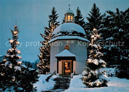 73247031 Oberndorf Salzburg Stille Nacht Gedaechtnis Kapelle Abendstimmung Obern - Altri & Non Classificati