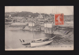CPA - 14 - Deauville - L'Entrée Des Bassins à Marée Basse - Circulée En 1912 - Deauville