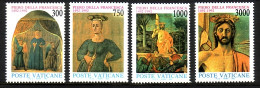 VATIKAN MI-NR. 1060-1063 POSTFRISCH(MINT) 500. Todestag Von Piero Della Francesca 1992 MALER - Ungebraucht