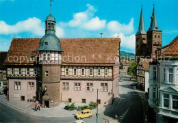 73246888 Hoexter Weser Rathaus Kiliani Kirche Fachwerk Hoexter Weser - Hoexter