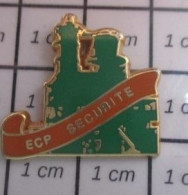 1818A Pin's Pins / Beau Et Rare / MARQUES / ECP SECURITE - Marche